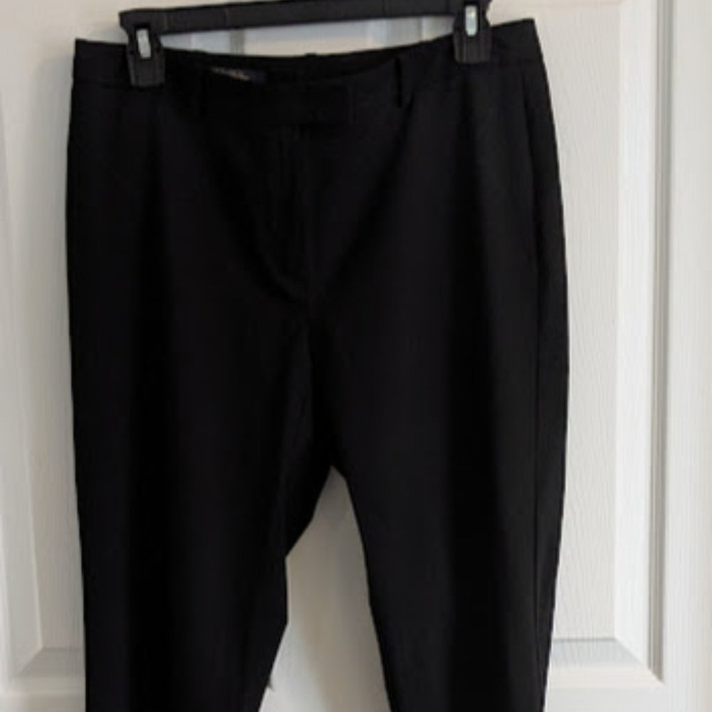 Brooks Brothers women's wool blend Lucia fit flat front dress pants